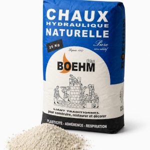Boehm Chaux NHL 2 zak met kalkpoeder in natuurlijke droge kleur ivoorwit