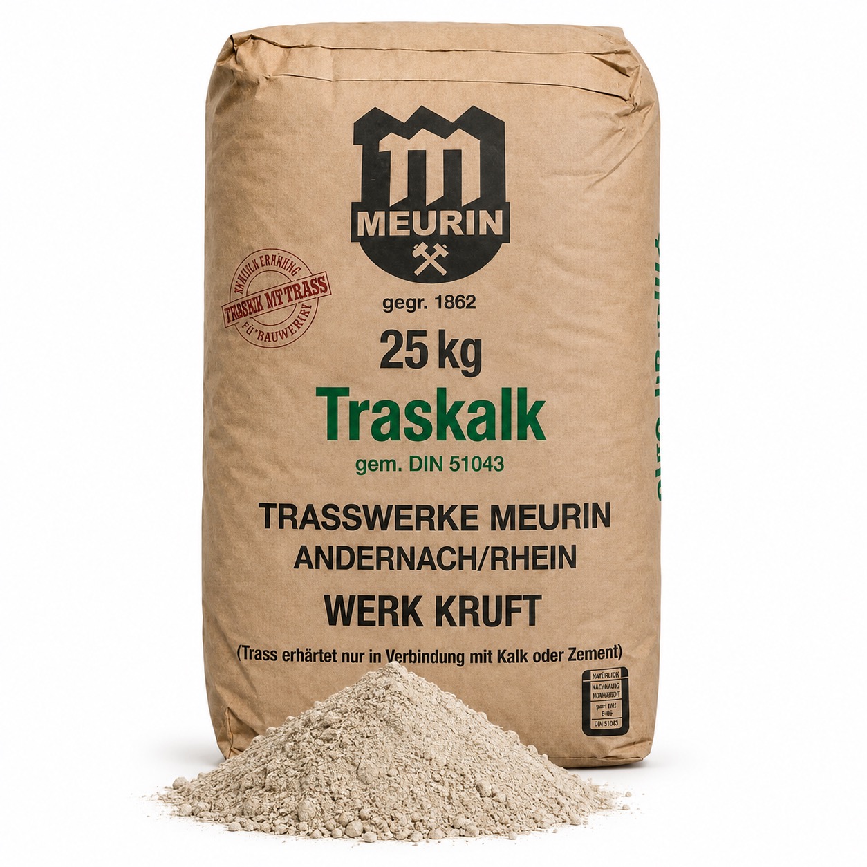 Meurin Trasskalk HL 5 Rijnlandse traskalk