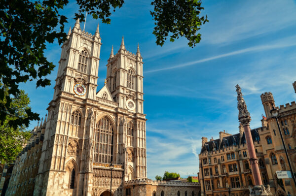 Westminster Abbey, London, UK. St.One steenmortel