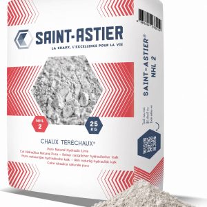 Saint-Astier NHL 2 zak met grauwwitte hydraulische kalk