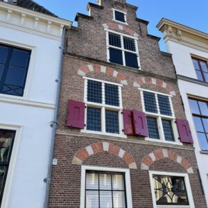 Schelpkalk snijvoegmortel referentie, Leiden