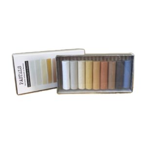 Set handgemaakte pastelkrijtjes
