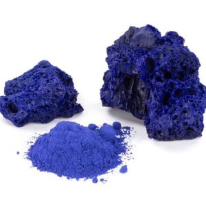 Smalt blauw pigment