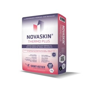 NOVASKIN Thermo Plus 12 kg zak – minerale thermische correctielaag voor binnen en buiten