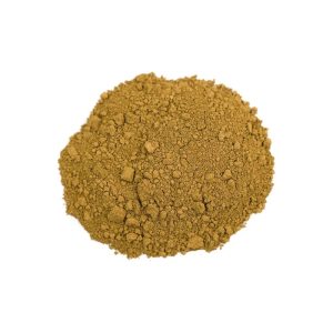 Reebruin pigment ongebrande omber groenbruine aardetint voor kalkverf kalei tadelakt en leem