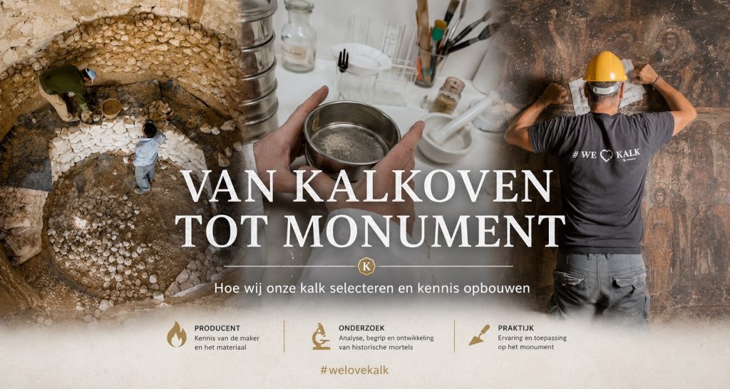 Kalkshop van kalkoven tot monument: kalkproductie, mortelonderzoek en restauratiepraktijk